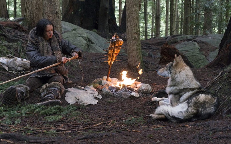 wolf campfire